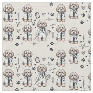 Dr Cavoodle Fabric