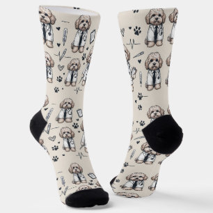 Dr Cavoodle Socks
