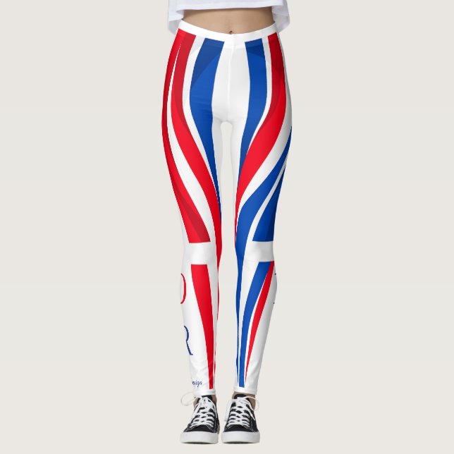 DR classic colourful  Leggings (Front)
