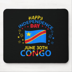 Dr Congo 65th Independence Day Congolese Pride Dr  Mouse Pad