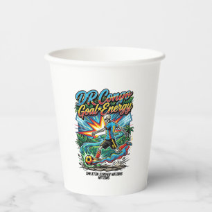 DR Congo Goal Energy Skeleton Striker Nations Crea Paper Cups