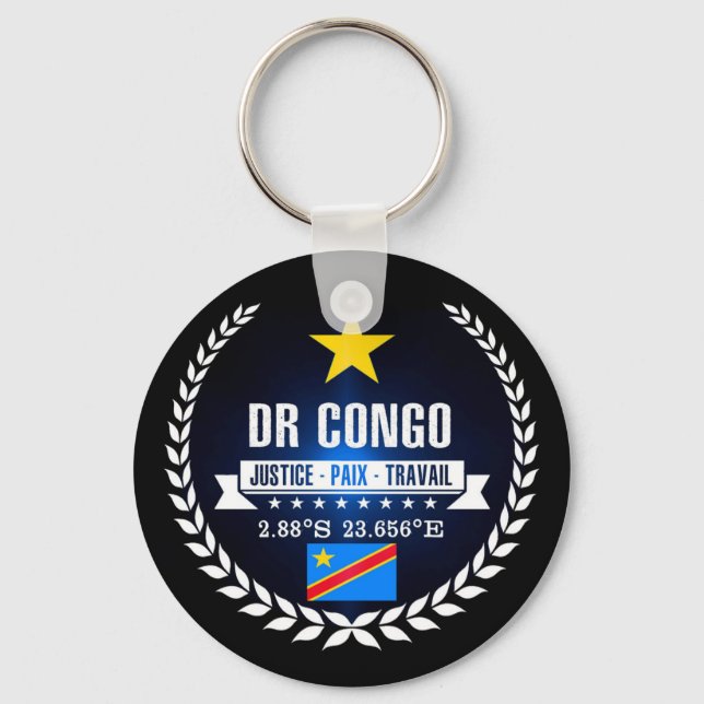 DR Congo Key Ring (Front)