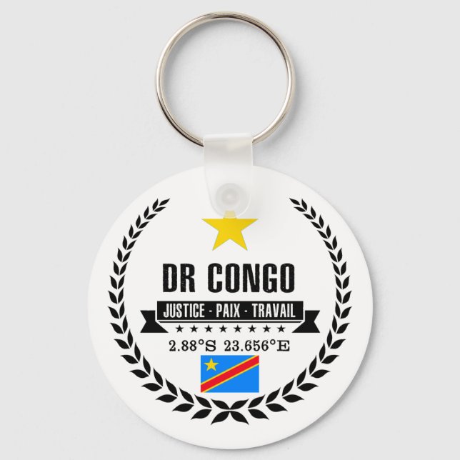 DR Congo Key Ring (Front)