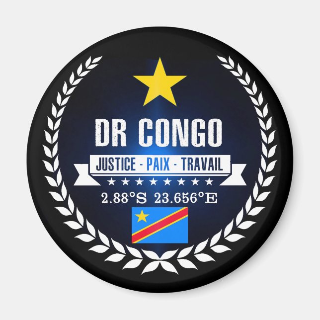 DR Congo Magnet (Front)