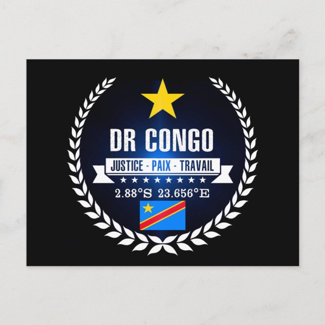 DR Congo Postcard (Front)
