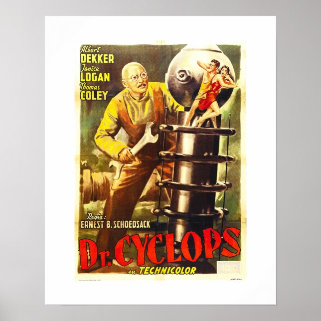 Dr. Cyclops Poster (Front)