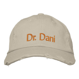 Dr. Dani Embroidered Hat