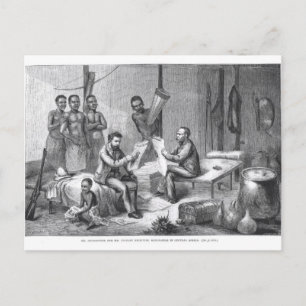 Dr. David Livingstone (1813-73) and Mr. Henry Mort Postcard