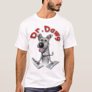 Dr. Dawg Main Logo w/web address on back ($$) T-Shirt
