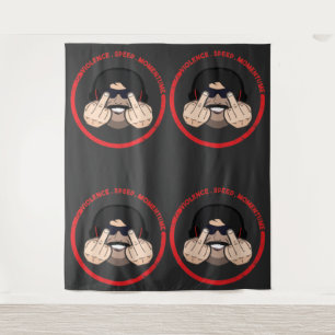 Dr Disrespect Violence Speed Momentum T-Shirt Tapestry