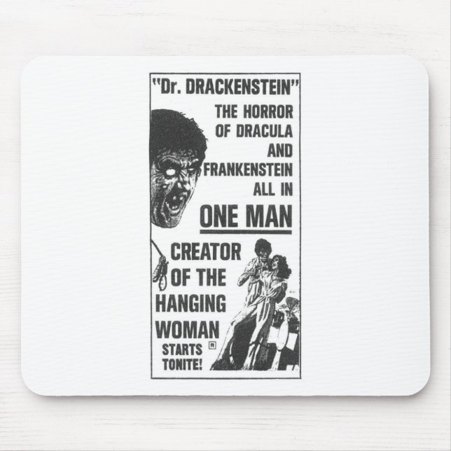Dr Drackenstein! Mouse Pad (Front)