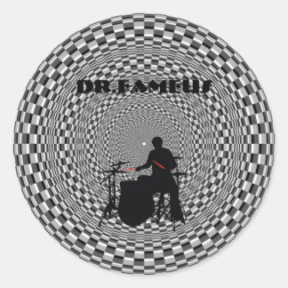 Dr.Fameus six 3in stickers