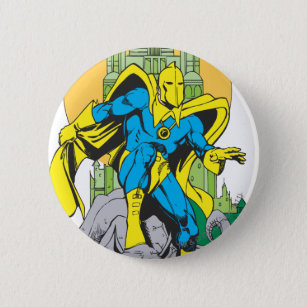 Dr. Fate & Invisible Tower 6 Cm Round Badge