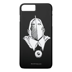Dr. Fate Mask Outline iPhone 8 Plus/7 Plus Case