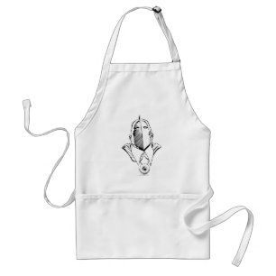 Dr. Fate Mask Outline Standard Apron