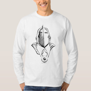Dr. Fate Mask Outline T-Shirt