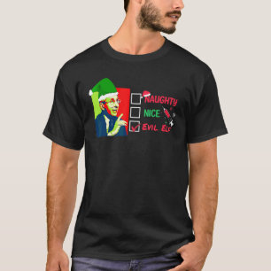 Dr Fauci Christmas Mask Mandate Fauci Dog Sarcasti T-Shirt