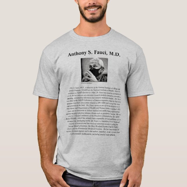 Dr. Fauci T-Shirt (Front)