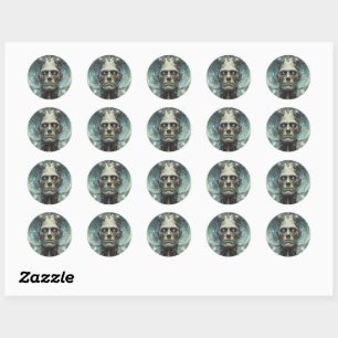 Dr. Frankenstein's Monster - Modern Prometheus Classic Round Sticker