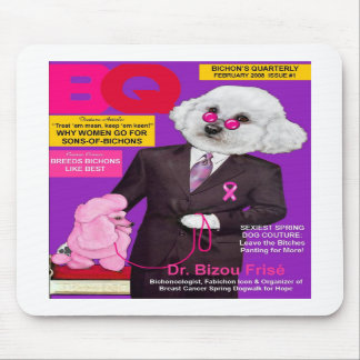Dr. Frise on BQ Magazine Cover Mousepad