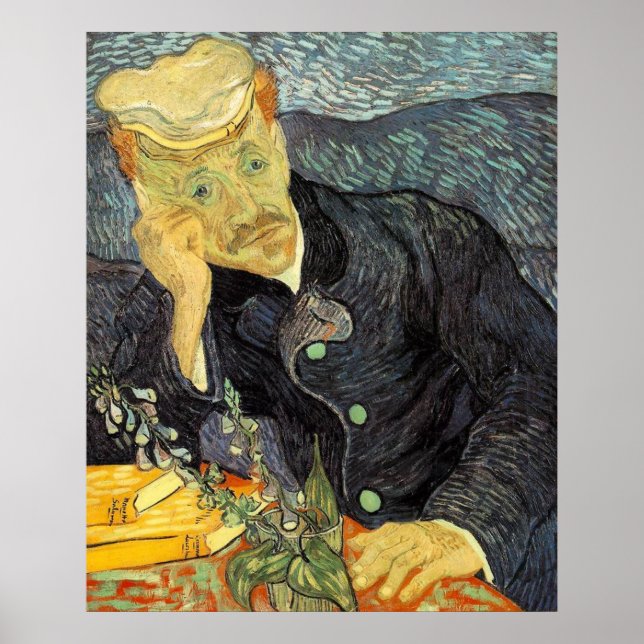 Dr. Gachet - Van Gogh - c1890 Poster (Front)