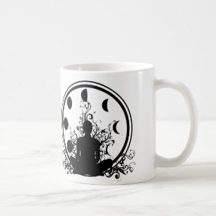 Dr. Gina's Yoga Girl mug with office QR code