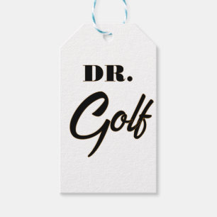 Dr. Golf Funny Design for Golf Lovers Gift Tags