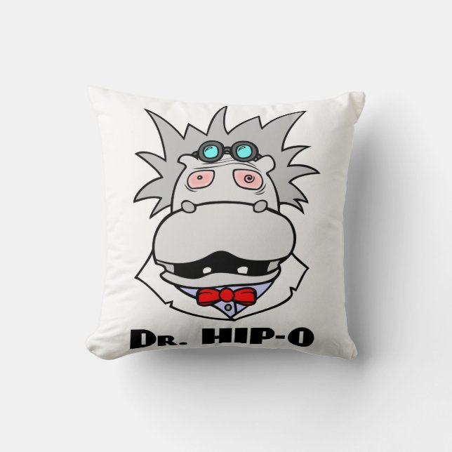 Dr. Hip-O & Monster Cushion (Front)