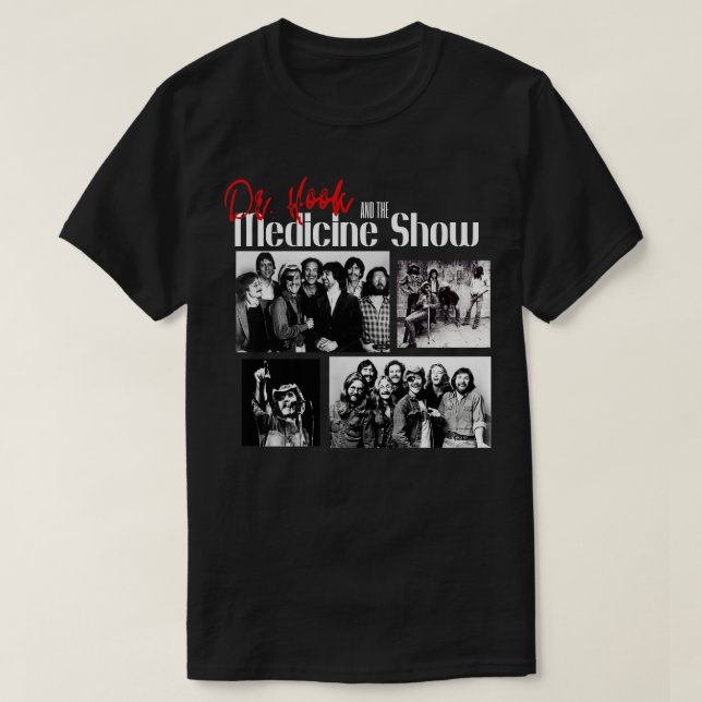 Dr Hook and the Medicine Show T-Shirt (Design Front)