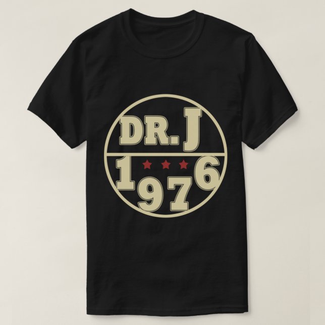 Dr. J 1976 T-Shirt (Design Front)