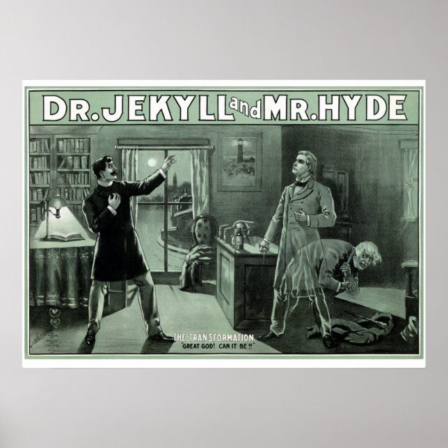 Dr. Jekyll and Mr. Hyde 1880 Poster (Front)