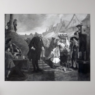 Dr. Johnson doing penance in the market place Poster