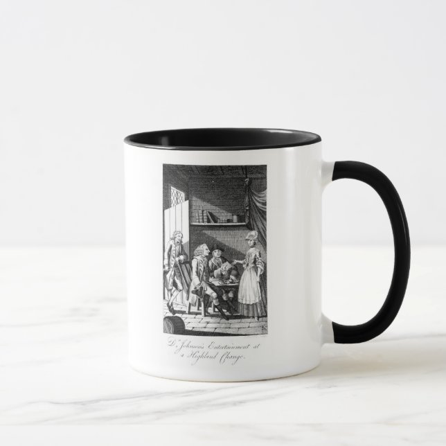Dr Johnson's Entertainment Mug (Right)