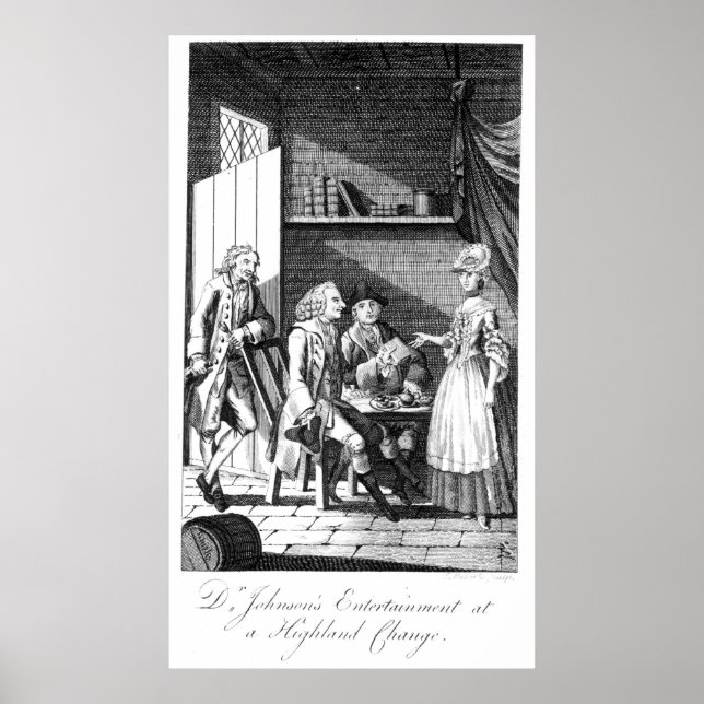 Dr Johnson's Entertainment Poster (Front)