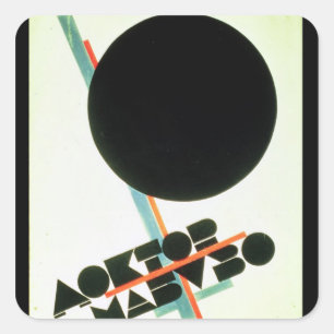 Dr. Mabuso , 1922 Square Sticker
