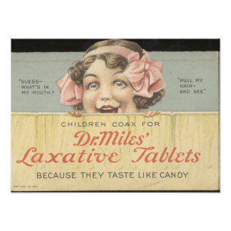 Dr. Miles Laxative Tablets Ephemera Photo Print