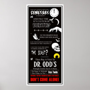 Dr. Odd At The Fox Twin Theatre Poster