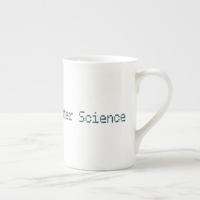 DR of Computer Science Bone China Mug (Right)