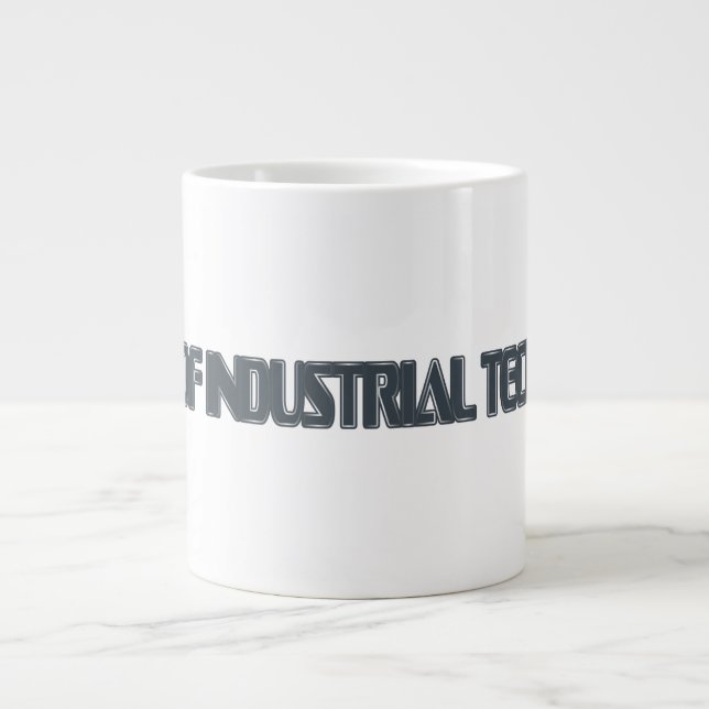 DR of Industrial Technology Large Coffee Mug (Front)