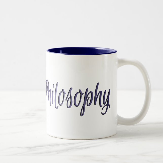 DR of Philosophy Two-Tone Coffee Mug (Right)