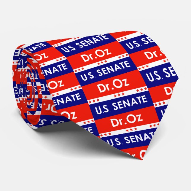 Dr. Oz US Senate Pennsylvania Tie (Rolled)