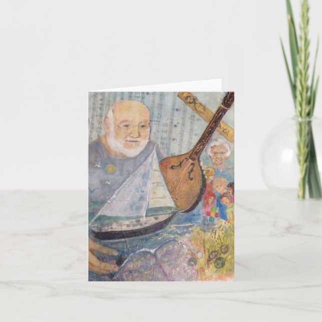 Dr. Paul Kanev Life Journey Greeting Card (Front)