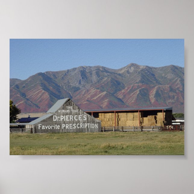 Dr. Pierce's Barn Poster (Front)