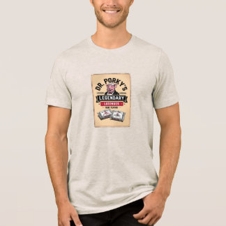 Dr. Porky's Ham-Flavoued Lozenges (Fictional) Tri-Blend Shirt