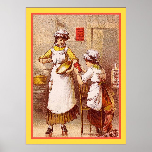Dr. Price's Cream Baking Powder ~ 1880-1900 Poster (Front)