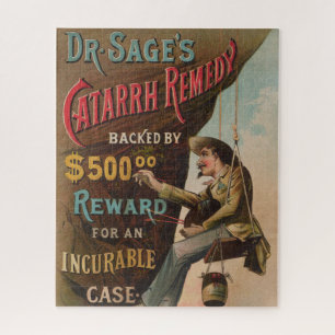 Dr. Sage's Catarrh Remedy Jigsaw Puzzle