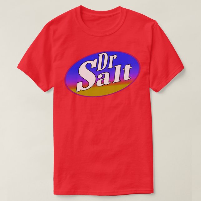 Dr Salt Soda Logo T-Shirt (Design Front)