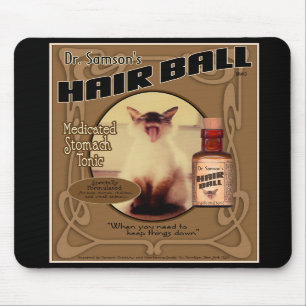 Dr. Samson's Hair Ball Tonic mouse pad