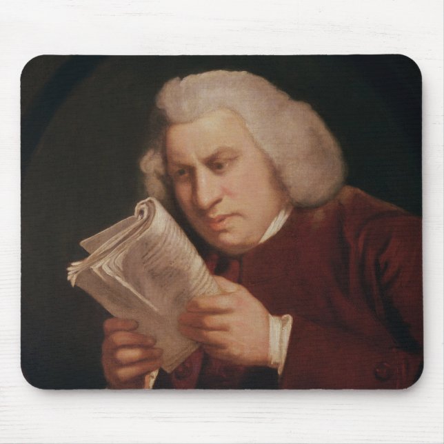 Dr. Samuel Johnson  1775 Mouse Pad (Front)
