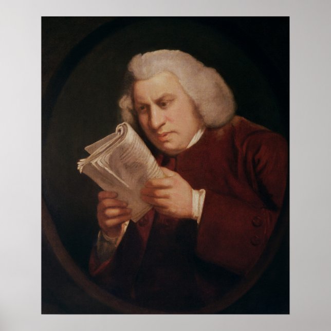 Dr. Samuel Johnson  1775 Poster (Front)
